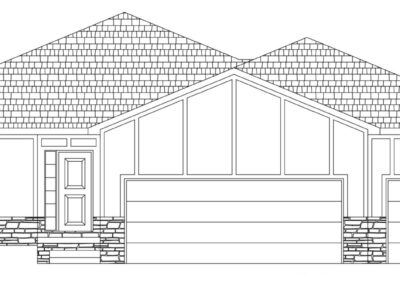 Front Elevation 3 - The Lana